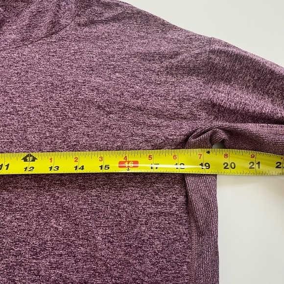 Athleta Uptempo II Hooded Sweatshirt Size Small Purple - Picture 8 of 9